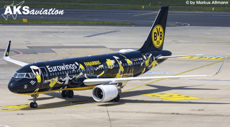 Eurowings BVB Fanairbus